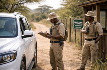 Controlled access point at a protected conservation area
